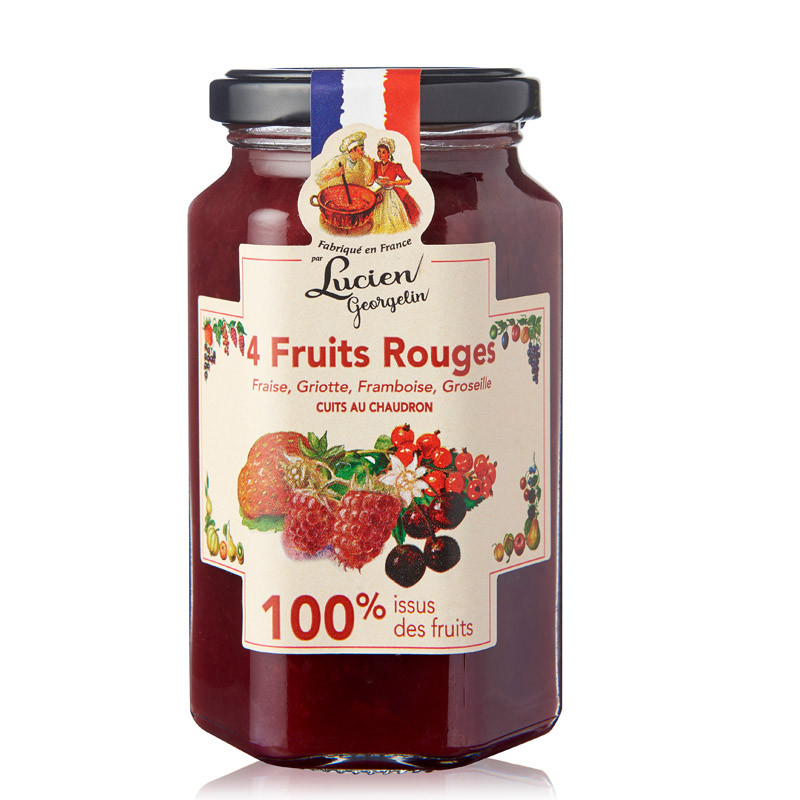 4 Fruits rouges 100% issue des fruits - 300g