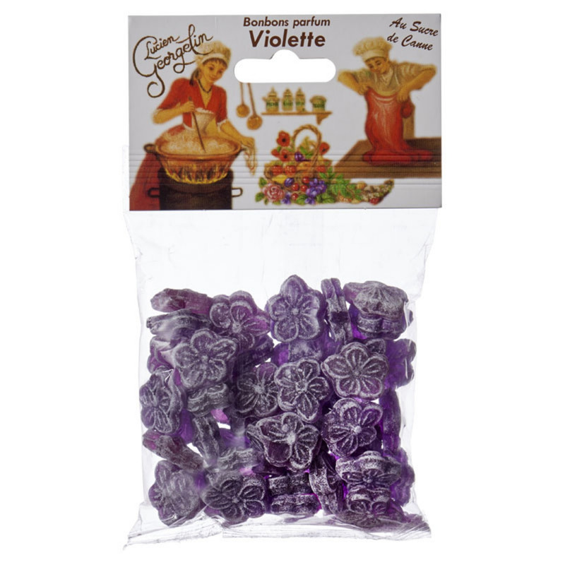 Bonbons à l'ancienne arôme violette